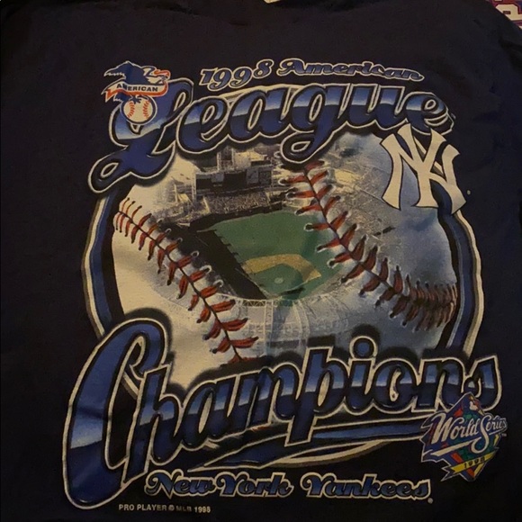 NY Yankees Championship T-Shirt - Picture 1 of 1